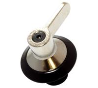 Bouton de commande noir/inox d'origine Four, cuisinière 694975086 SMEG