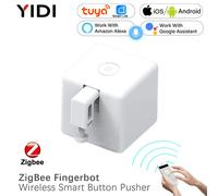 Bouton de commutation automatique sans fil Smart Zigéquation Fingerbot, poussoir, application Tuya Smart Life, commande vocale avec Alexa, Google Home ZigbeeFingerbot 3pcs