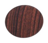 Bouton de Couvercle de Casserole Marron Bakélite | Finition Grain Bois Moderne, Installation Simple Vis Incluse, pour Couvercles Métalliques et Bouilloire