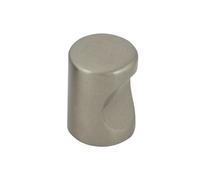 Bouton de meuble à encoche - en inox - 15 mm CADAP