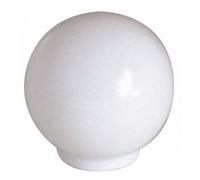 Bouton de meuble boule hêtre laqué blanc-diamètre 35mm CADAP