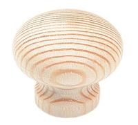 Bouton de meuble contemporain en pin brut - Ø 30 mm - hauteur 25 mm - 7230