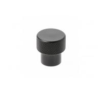 Bouton de meuble en aluminium Structure - noir mat - diamètre 22 mm SYNERCIA