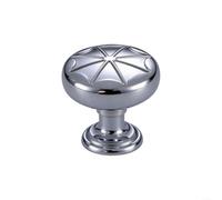 Bouton de meuble rond moderne en alliage de zinc pour cuisine et placard | Collecteur d'eau de pluie, déviateur de tuyau de descente, système de gouttière, bac de récupération en métal