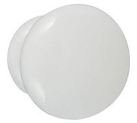 Bouton de meuble Univers blanc bois H.35 x l.35 x P.30 mm Blanc G