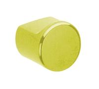 Bouton de placard HEAUME diamètre 32mm polyamide jaune - - 008189