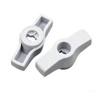 Bouton de poignée de robinet d'entrée d'eau pour chaudière murale Vaillant, pièce de rechange en plastique gris pour valve de service 0020010292, bouton de commande facile à installer