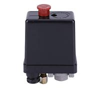 Bouton de Réglage du Pressostat du Compresseur D'air, Boîtier en Plastique ABS, Installation Sécurisée, Montage Rotatif pour un Fonctionnement Pratique (Trou unique)