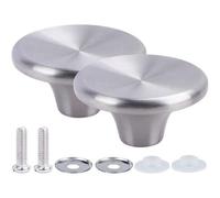 Bouton De Remplacement De Couvercle De Pot En Acier Inoxydable, 2 Pièces, Pour Le Creuset/Pour Aldi/Pour Lodge, Poignée De Couvercle De Pot Néerlandais