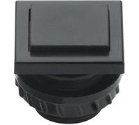 Bouton de sonnette simple Grothe 61045 noir 24 V/1,5 A