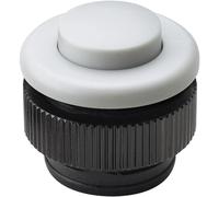 Bouton de sonnette simple Grothe 61032 blanc 12 V/1,5 A