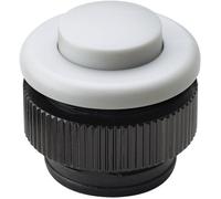 Bouton de sonnette simple Grothe 61032 blanc 12 V/1,5 A