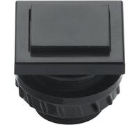 Bouton de sonnette simple Grothe 61045 noir 24 V/1,5 A