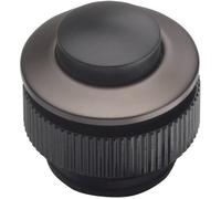 Bouton de sonnette simple Grothe 62013 anthracite, noir 12 V/1,5 A