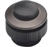 GROTHE Grothe Bouton d'appel rond 11,5 mm bouton noir, manchon alu PROTACT 420 AL-KS Quantité:1