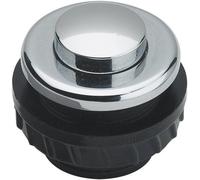 Bouton de sonnette simple Grothe 62033 chrome 12 V/1,5 A