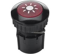Bouton de sonnette simple Grothe 63032 noir 12 V/1,5 A