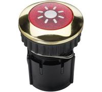Bouton de sonnette simple Grothe 63042 or 12 V/1,5 A
