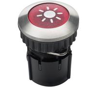 Bouton de sonnette simple Grothe 63052 acier inoxydable 12 V/1,5 A