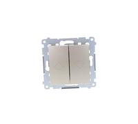 Bouton de store à verrouillage électrique Simon 54 DZP1.01/44
