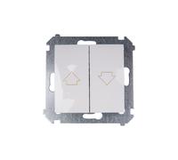Bouton de store blanc Simon 54 DZP1W.01/11