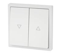 Bouton de store encastré - Borne enfichable tout-en-un - Série V11 - Blanc
