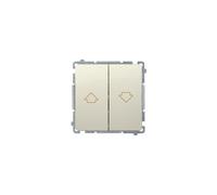 Bouton de store Simon Basic bipolaire beige BMZ1.01/12