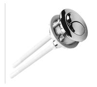 Bouton de toilette à double chasse, bouton poussoir de toilette en ABS, réservoir d'eau à double chasse rond
