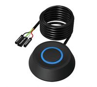 Bouton d'ordinateur de Bureau, Bouton Poussoir de réinitialisation avec | câbles de 1,8 m, Extension du Marche/arrêt, commutateur de Carte mère, pour la Maison, Le Bureau, Les Jeux, Le Poste de t