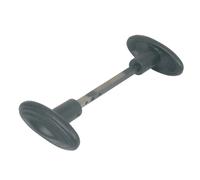 Bouton double 59/06 moderne tige 6 en fonte peint noir JARDINIER MASSARD J575050