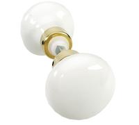 Bouton double rond 56 carré de 6 mm finition laiton MERIGOUS V320211100G
