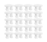 Bouton du Cache-cordon Inférieur pour Stores Horizontaux, 20 Pièces | Pièces de Rechange en Plastique, Installation Facile, Usage Maison ou Bureau, Compatibilité Large