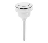 Bouton du Réservoir de Toilettes Poussoir Chasse D'eau Wc Unique | Abs Argenté, Design Robuste Antirouille, Installation et Démontage Faciles, pour Siège de Toilette Couleur Aléatoire