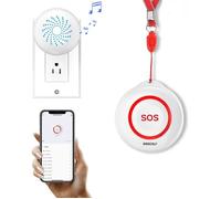 Bouton d'Urgence SOS SINGCALL Tuya WiFi - Alarme Personnelle pour Aidants et Patients
