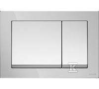 Bouton Entrée II chromé brillant K97-509