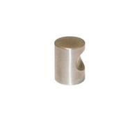 Bouton meuble cylindre Ø20 x H25 modèle 00446 72S inox brossé