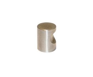 Bouton meuble cylindre Ø20 x H25 modèle 00446 72S inox brossé