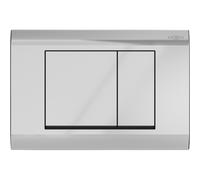 Bouton Mexen Fenix 01 pour actionner le rinçage, chrome brillant - 600101