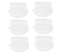 Bouton Minuterie Micro-ondes d Blanc, 6 Pièces, Plastique | Réglage du Temps Ajustable, Compatibilité Large, Entretien Facile, pour Four et Cuisson