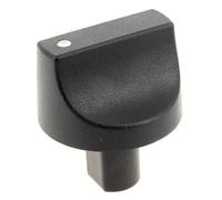 Bouton noir 12h gaz - Cuisiniere La germania - Boutons