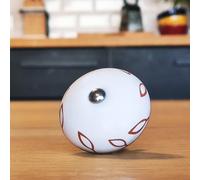 Bouton Poignée de couvercle boule céramique pour L´incroyable Cocotte Cookut - blanche