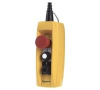Bouton pour accrocher 2 Bef.St. avec arrêt d'urgence - Bouton de commande pendentif 2 XACB3201 | Schneider Electric | XACB3201 | Boîte à boutons suspendue complète