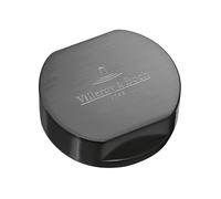 Bouton pour mécanisme 2 cuves, VILLEROY & BOCH en acier inoxydable finition anthracite