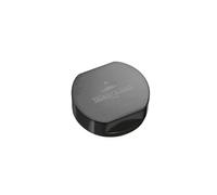 Bouton pour mécanisme 2 cuves, VILLEROY & BOCH en acier inoxydable finition anthracite
