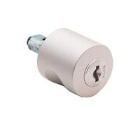 Bouton pour serrure espagnolette - Longueur : 30 mm - Décor : Nickelé - OJMAR