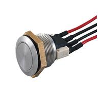 bouton poussoir - 1 x no/nf - avec cables - cdvi bnonfcab