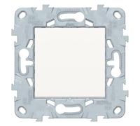 Schneider Electric - Bouton poussoir 10A connexion rapide - blanc - Unica - Schneider Blanc G