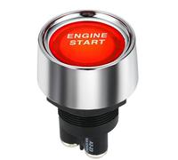 bouton poussoir 12v de Démarrage Commutateur 20mm 50A D'allumage Moteur bouton poussoir interrupteur Commutateur momentan QIEDOVIEY