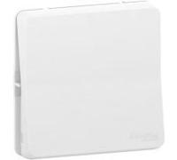 Mureva Styl - Bouton poussoir - composable - IP55 IK08 - connexion auto - blanc - SCHNEIDER ELECTRIC - MUR39027