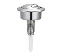 Bouton poussoir à double chasse d'eau - Mécanisme pour réservoir suspendu | ou fixe | Pièce de rechange robuste et résistante à la | Pour remplacement des articulations, rénovation